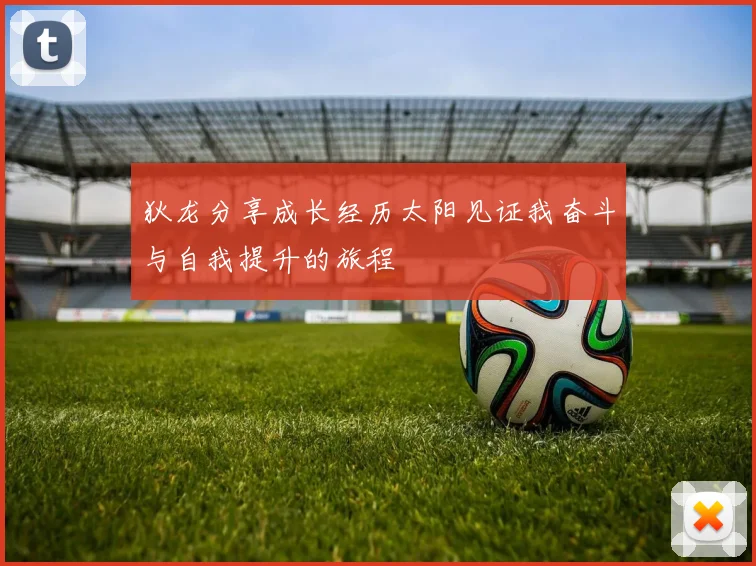 狄龙分享成长经历太阳见证我奋斗与自我提升的旅程